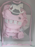 5 piece gift bag babygrow set