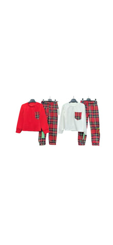 Boys Christmas pjs red