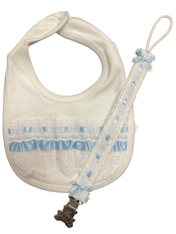 Bib and soother clip