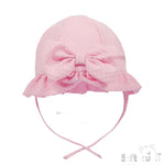 Pink Bow Sun Hat