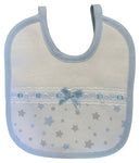 soft touch star bib -blue