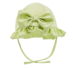 Green Bow Sun Hat