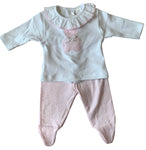 Teddy bear 2 piece set -pink