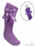 Demi bow socks