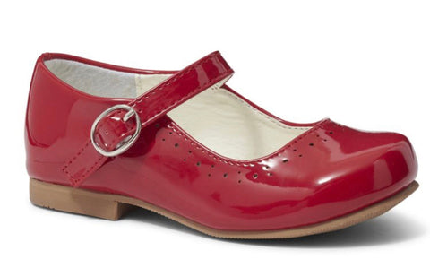 Emma shoe -red uk 2-uk8