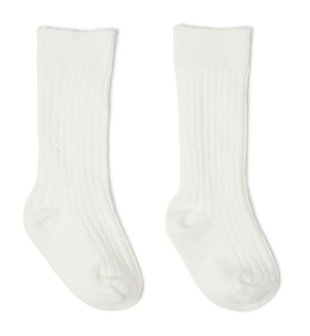 Boys knee high cream Spanish socks