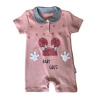 Minnie Baby Grow-dusty pink