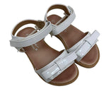 Bow sandals-white