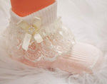 Frill Detailed Trim Socks