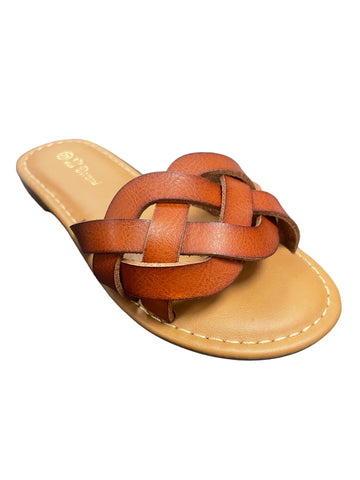 sienna sandals -camel