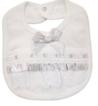 Grey Lace Bib