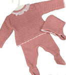 lilly 3 piece knitted set