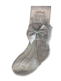 bow ankle socks