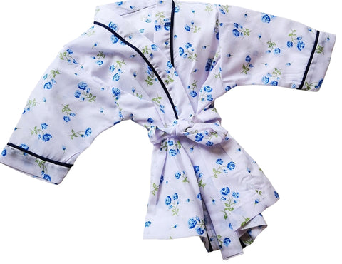 Blue Flower HouseCoat