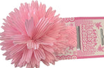 pink flower hair band