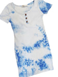 Blue Tie Dye Dress