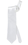 white satin tie