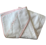 Baby’s soft touch towel -pink