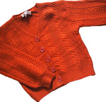 Autumn Rust cardigan